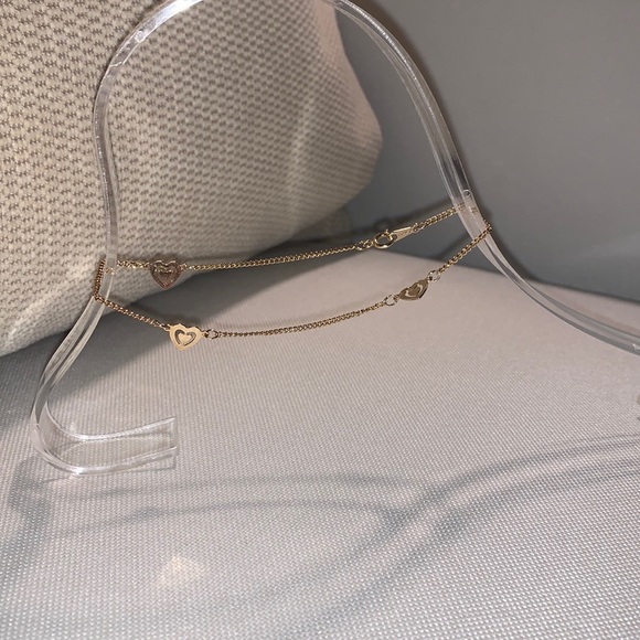 Vintage Avon anklet with heart design - Picture 2 of 5